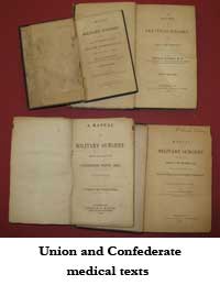 Union and Confederate medical texts