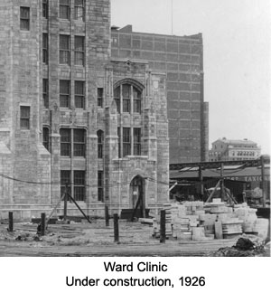 Ward Clinic, 1926 Ward Clinic, 1926