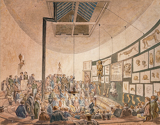 Medical classroom during the Bell brothers' time