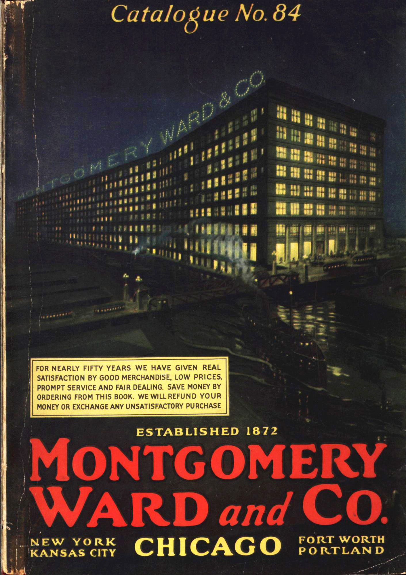 Montgomery Ward catalogue from 1915
